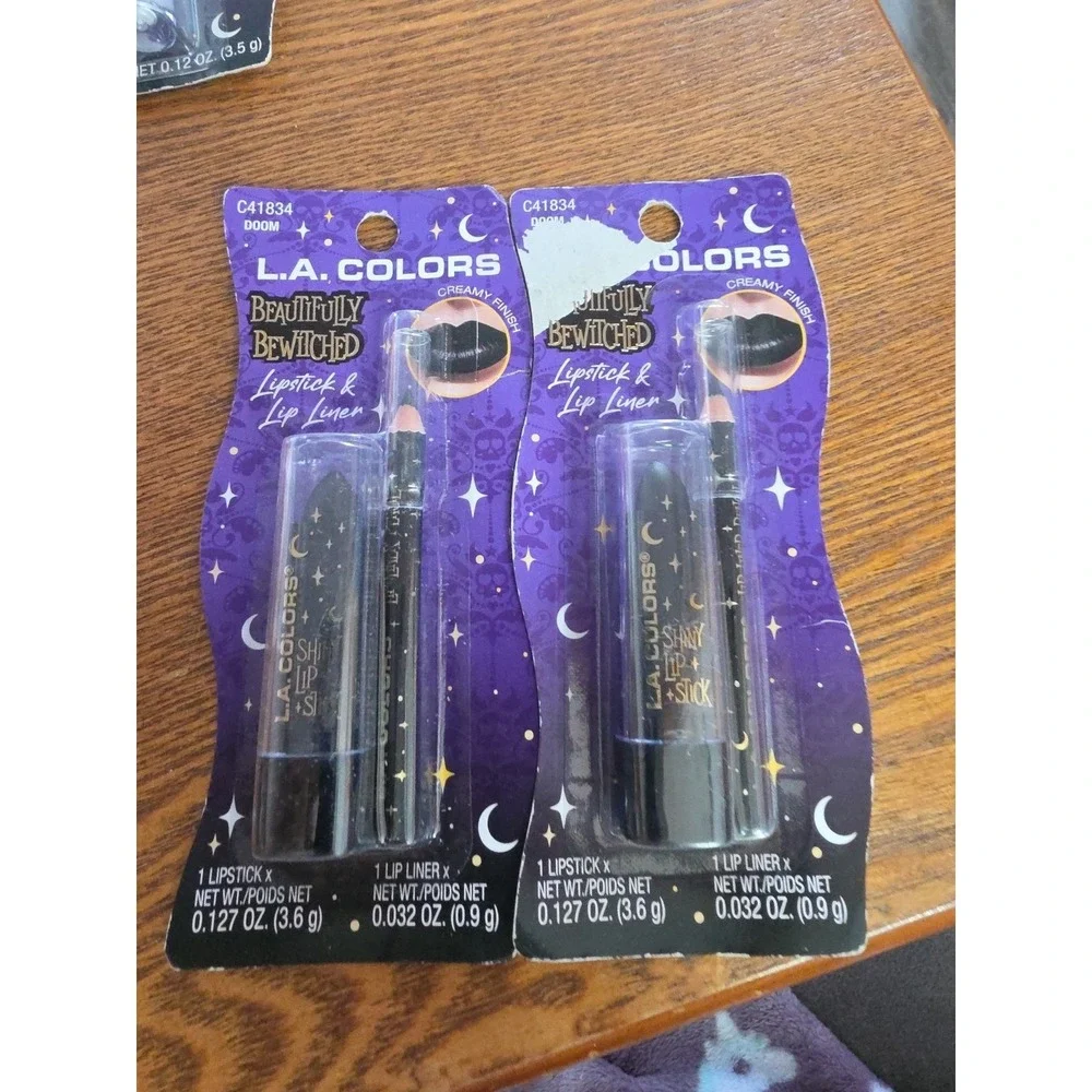 2x L.A. Colors Beautifully Bewitched Lipstick & Lip Color 